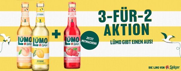 🍹 Lümo 3 für 2 Aktion