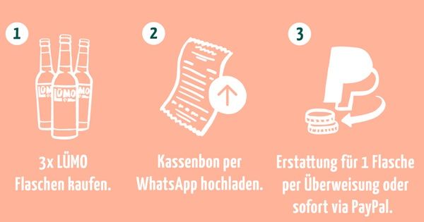 🍹 Lümo 3 für 2 Aktion