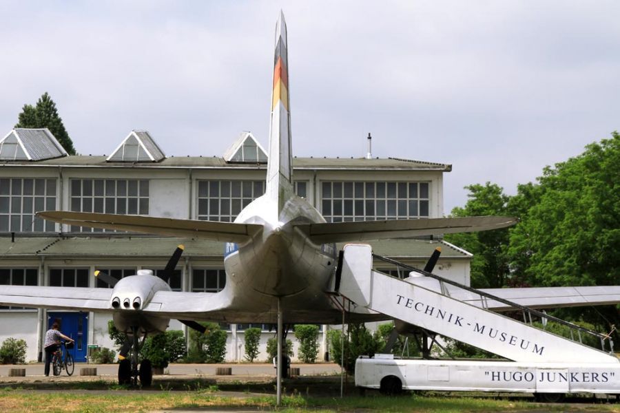 Freier Eintritt für Kinder in das Technikmuseum Hugo Junkers in Dessau