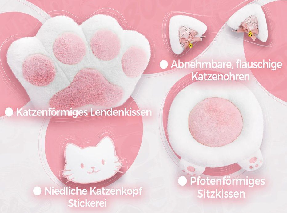 đ» Dowinx Gamingstuhl in Pink & Katzen Design fĂŒr 129,79⏠(statt 160âŹ) đ» Dowinx Gamingstuhl in Pink & Katzen Design fĂŒr 129,79⏠(statt 160âŹ)
