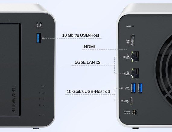 🪩 TERRAMASTER F4-425 Pro - 4-Bay NAS Speicher für 591,99€ (statt 740€) 🪩 TERRAMASTER F4 425 Pro 4 Bay NAS Speicher für 591,99€ (statt 740€)