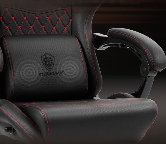 💺 Dowinx ergonomischer Gamingstuhl mit Fußstütze & Massagekissen für 167,49€ (statt 220€)