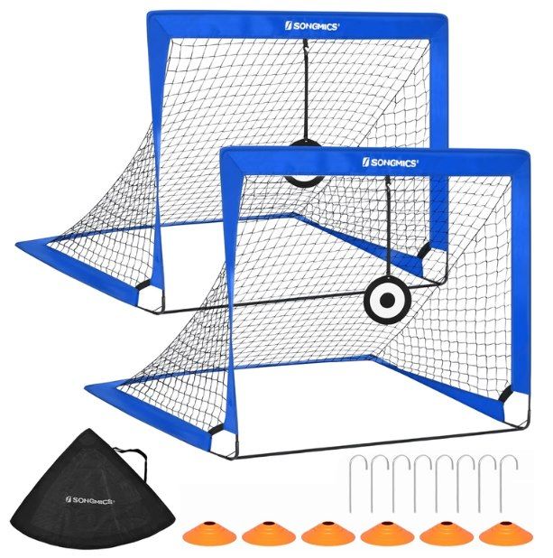 ⚽🥅 2x SONGMICS faltbare Fußballtore (90 x 120 x 90) für Kinder für 23,99€ (statt 32€)