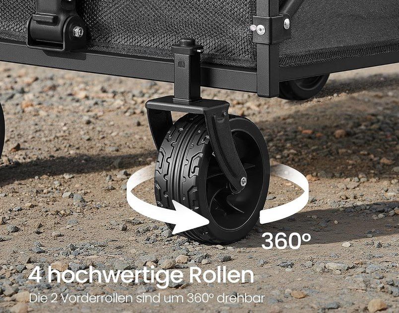 🍻 SONGMICS faltbarer Bollerwagen (150L) bis 120kg für 33,99€ (statt 42€) 🍻 SONGMICS faltbarer Bollerwagen (150L) bis 120kg für 33,99€ (statt 42€)