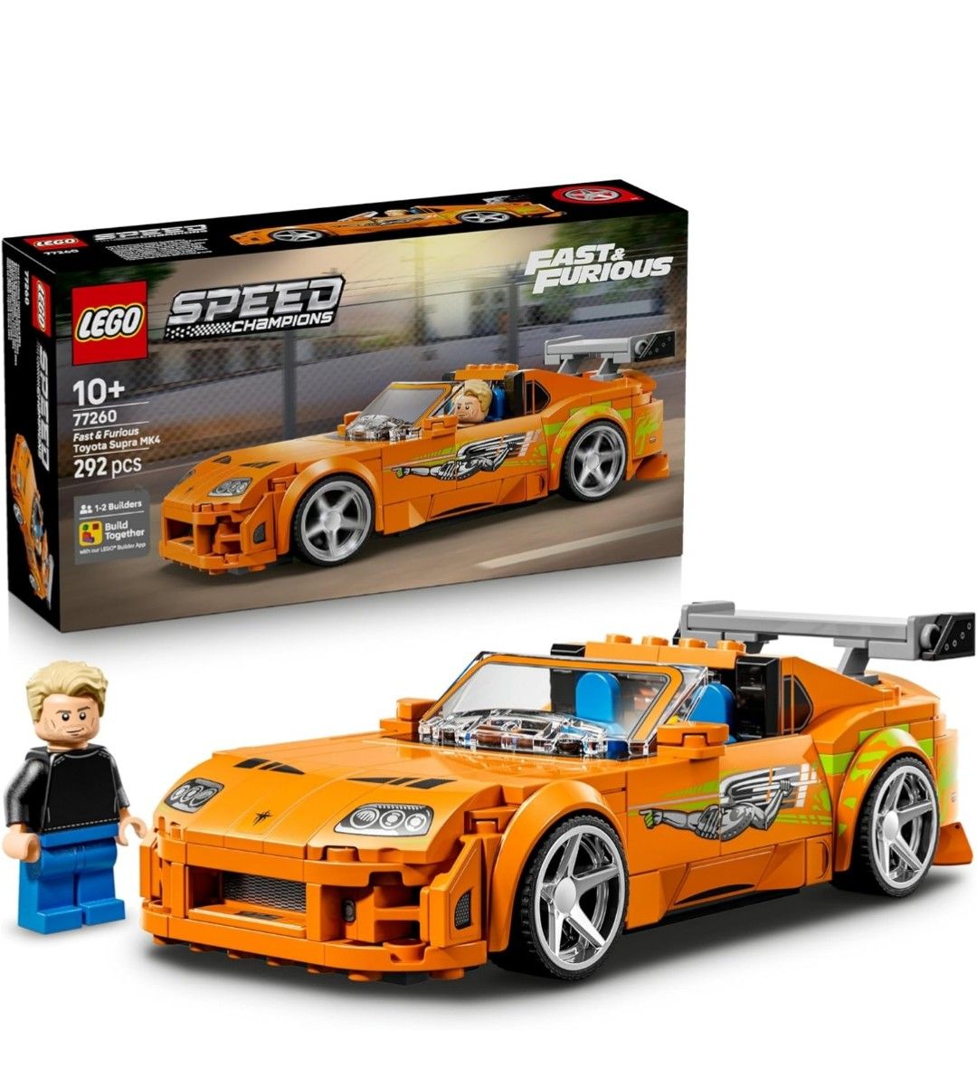 LEGO Speed Champions The Fast and The Furious Toyota Supra MK4