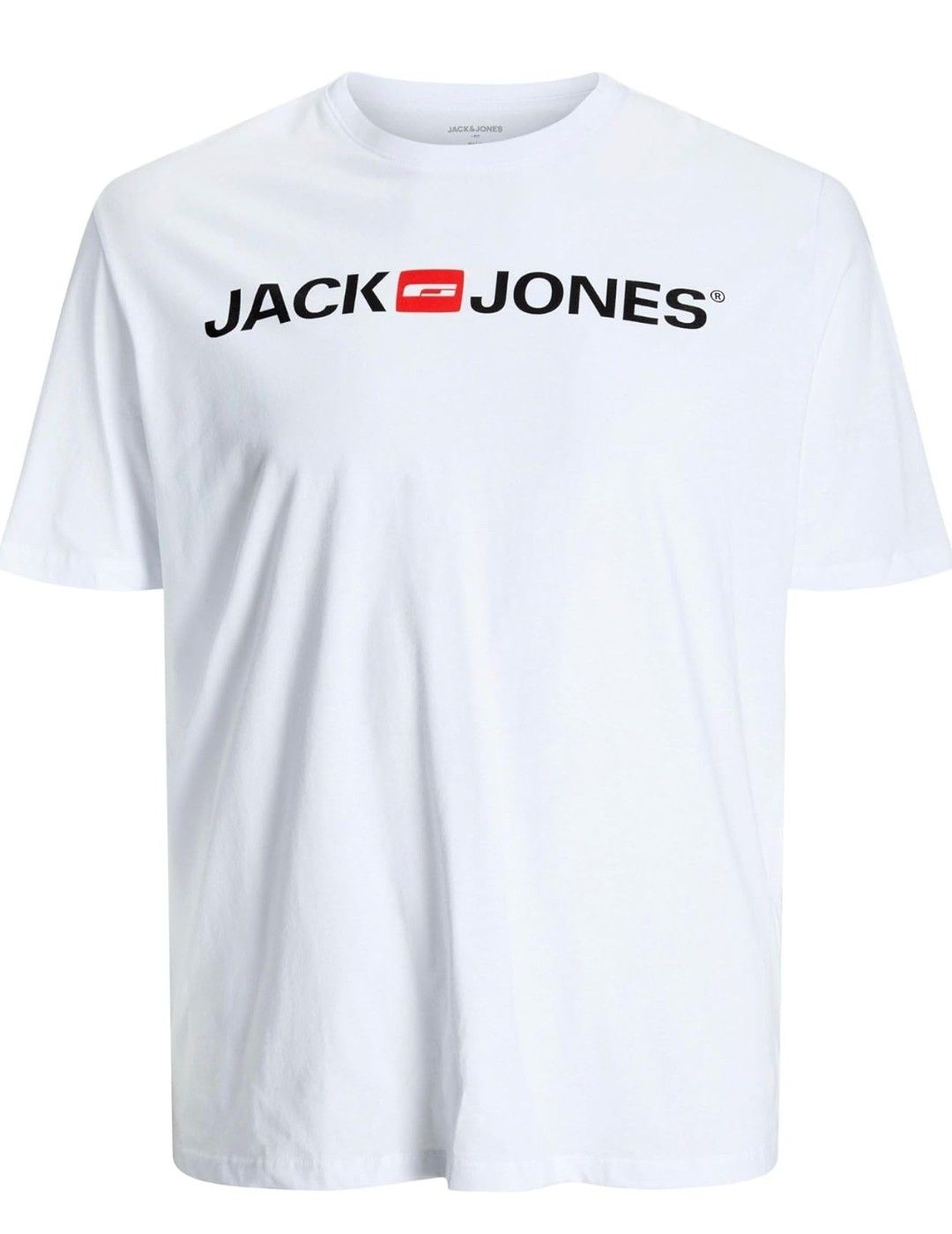 JACK & JONES Male T-Shirt Plus Size Logo T-Shirt JACK & JONES Male T Shirt Plus Size Logo T Shirt
