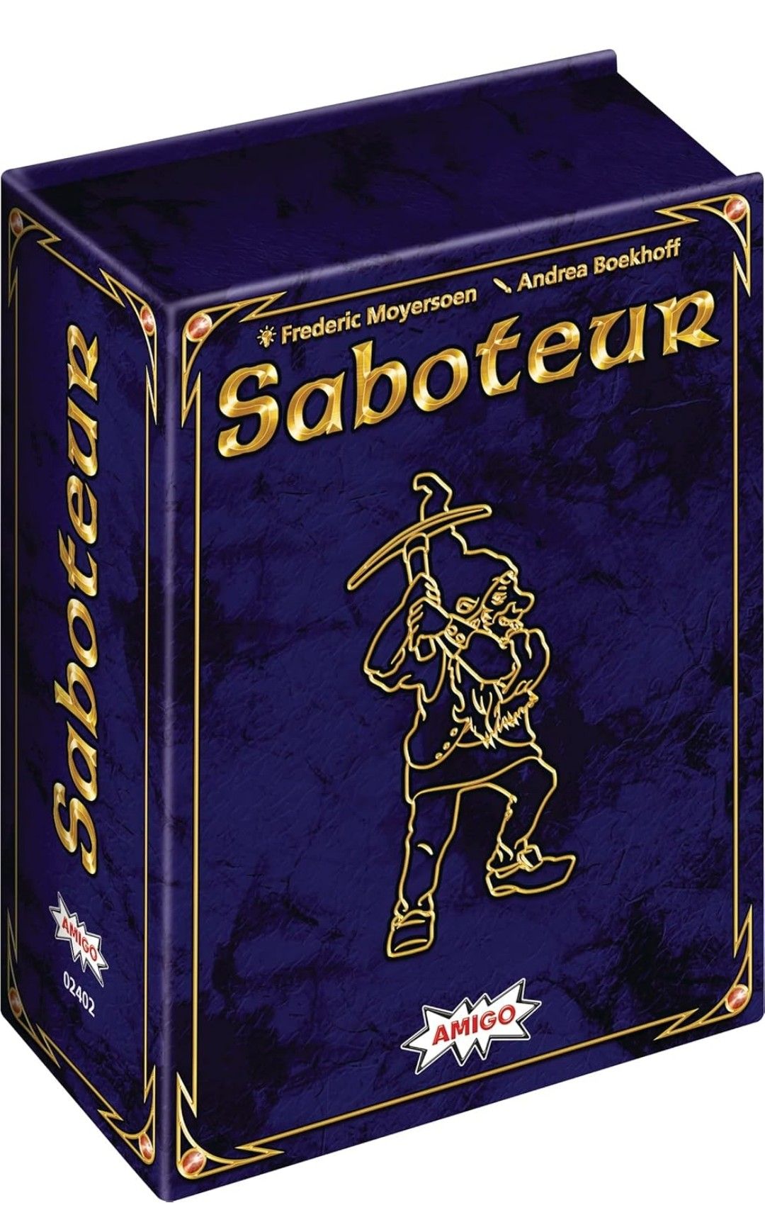 AMIGO 02402 Saboteur, Brettspiel, Auflage 20 Jahre, mehrfarbig, deutsche Sprache