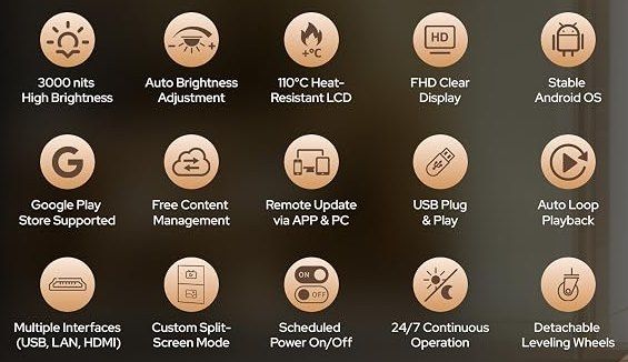 đ 50% Rabatt auf versch. JASZDOT Digital Signage Displays z.B. 32 Zoll fĂŒr 799⏠(statt 1.600âŹ) đ 50% Rabatt auf versch. JASZDOT Digital Signage Displays z.B. 32 Zoll fĂŒr 799⏠(statt 1.600âŹ)