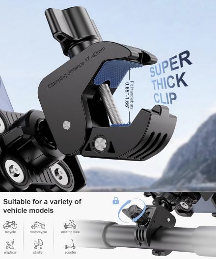 📱 Grefay Handyhalterung mit 4 Vibrationsdämpfer für 15,59€ (statt 16€) 📱 Grefay Handyhalterung mit 4 Vibrationsdämpfer für 15,59€ (statt 16€)