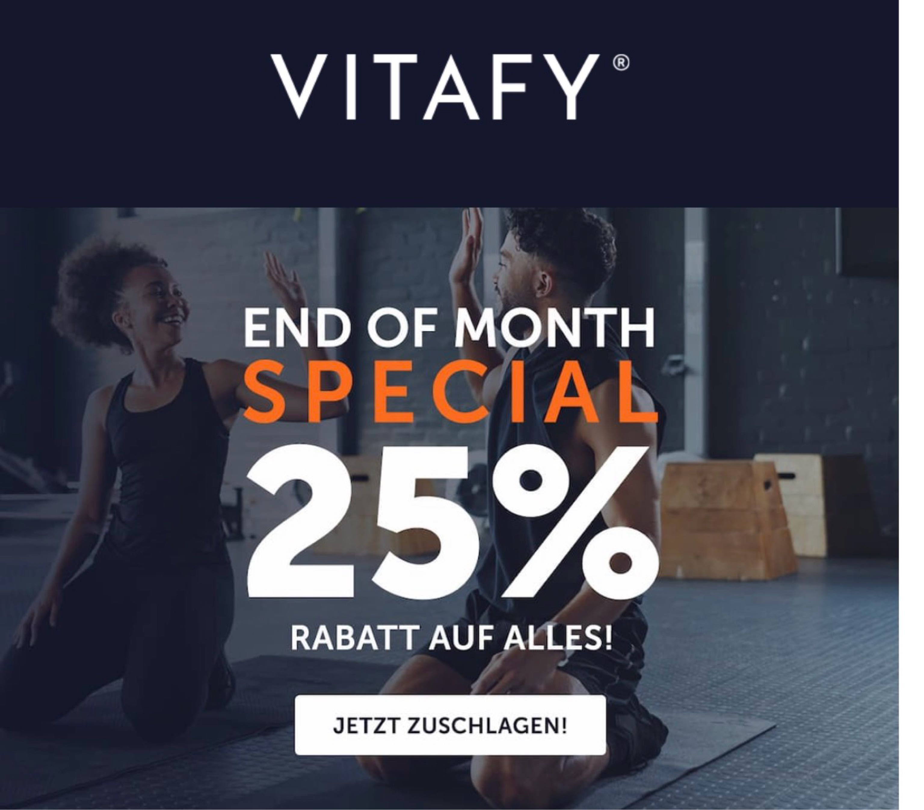 vitafy - 25% auf alles vitafy 25% auf alles