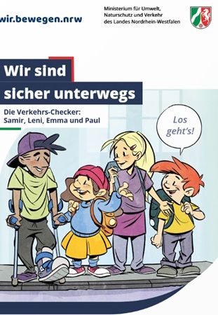 🚦Gratis Broschüre für Kinder: Wir sind sicher unterwegs