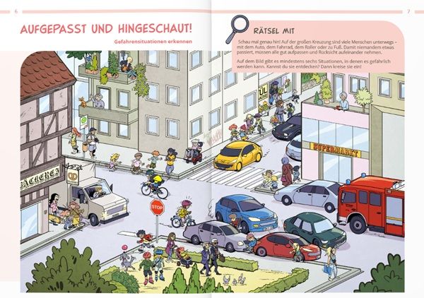 🚦Gratis Broschüre für Kinder: Wir sind sicher unterwegs