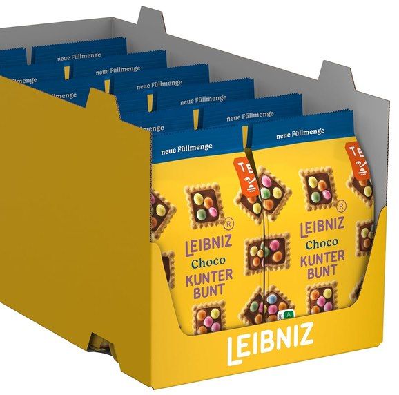 1,5kg! 🍪 12x LEIBNIZ Kunterbunt Choco – Kekse ab 19,27€ (statt 30€) – 1,61€ / Packung