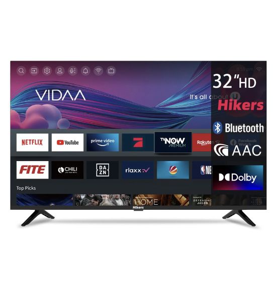 📺 Hikers 32″ LED Smart HD TV mit VIDAA und Dolby Digital+ ab 90€ (statt 138€)