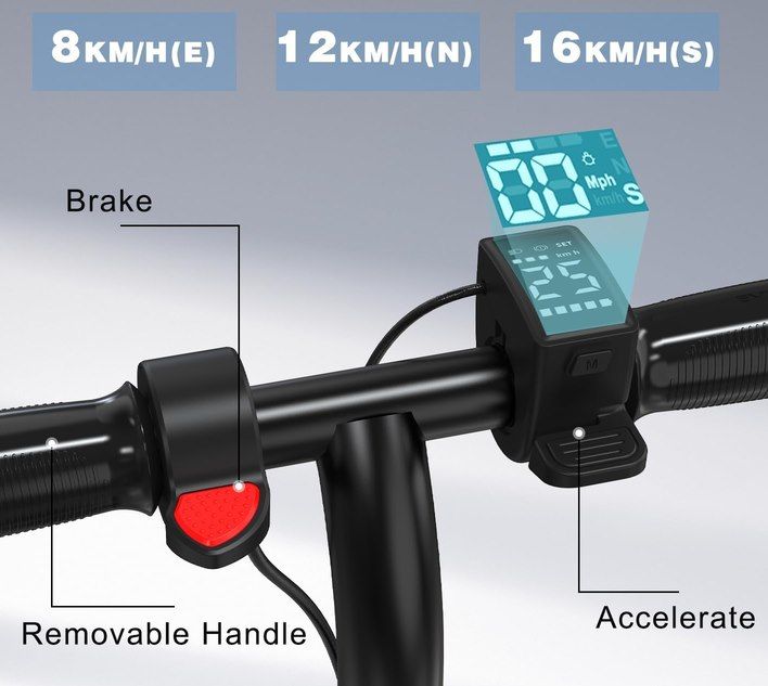 🛴 EVERCROSS E6 Elektroroller für Kinder mit 7 🛴 EVERCROSS E6 Elektroroller für Kinder mit 7 Reifen, LEDs & 20km für 125,99€ (statt 171€)