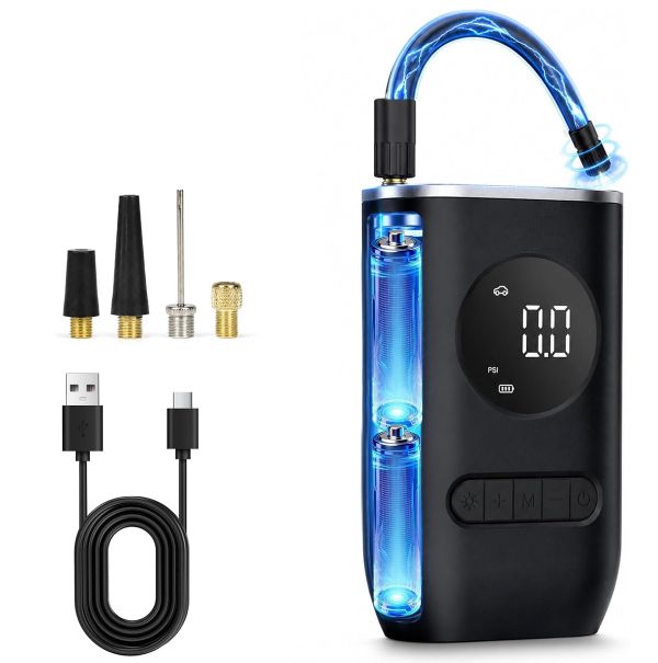 🌬️ EPERSU elektr. Kompressor bis 10,3bar inkl. Zubehör für 17,49€ (statt 25€)