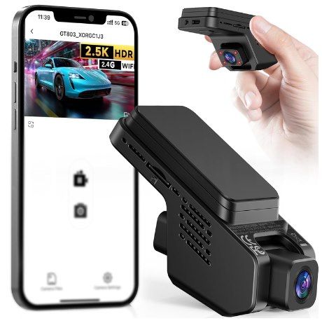🚗 Veement 2,5k+1080p Mini Dashcam mit WLAN & 32GB Speicherkarte für 29,99€ (statt 40€) 🚗 Veement 2,5k+1080p Mini Dashcam mit WLAN & 32GB Speicherkarte für 29,99€ (statt 40€)