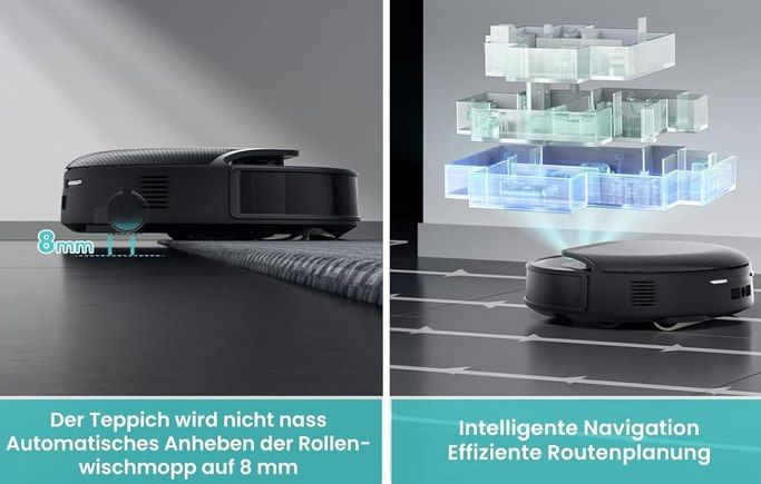🧽 Lefant M5 Pro Saugroboter mit Wischfunktion & Heißwasser-Reinigung für 296,39€ (statt 379€) 🧽 Lefant M5 Pro Saugroboter mit Wischfunktion & Heißwasser Reinigung für 296,39€ (statt 379€)