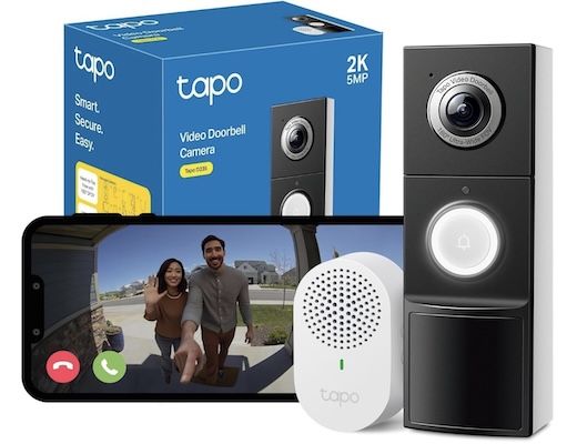 📽️🚪🛎️ Tapo D235 Video Türklingel mit Nachtsicht für 86,70€ (statt 105€)