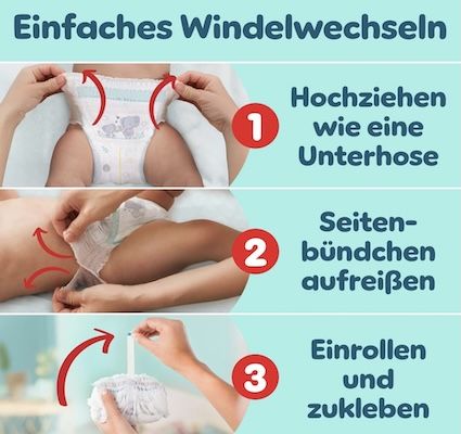 👶🏼 136x Pampers Premium Protection Pants in Größe 7 (15+ kg) für 40,99€ (statt 75€)