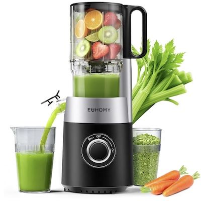 🧃 EUHOMY Slow Juicer mit 135 mm Einfüllschacht für 45,99€ (statt 80€)