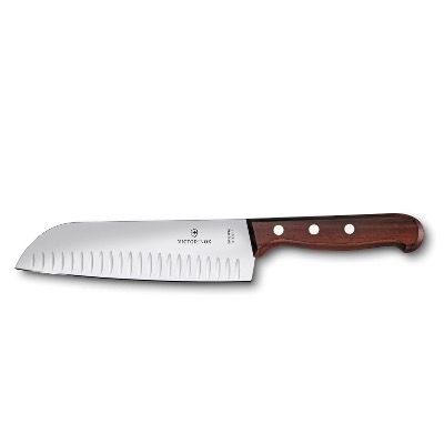 🔪 Victorinox Wood Santokumesser 17cm mit Kullenschliff & Griff aus Ahornholz 🇨🇭 für 41€ (statt 56€)