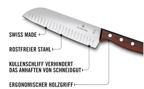 🔪 Victorinox Wood Santokumesser 17cm mit Kullenschliff & Griff aus Ahornholz 🇨🇠für 41€ (statt 56€) 🔪 Victorinox Wood Santokumesser 17cm mit Kullenschliff & Griff aus Ahornholz 🇨🇠für 41€ (statt 56€)