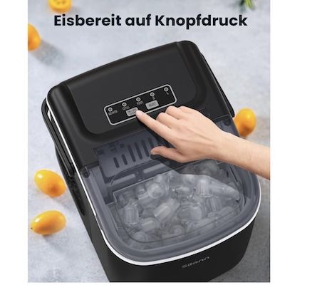 🆒 Silonn Eiswürfelmaschine mit 9🧊 in 6 Minuten für 76,49€ (statt 90€) 🆒 Silonn Eiswürfelmaschine mit 9🧊 in 6 Minuten für 76,49€ (statt 90€)
