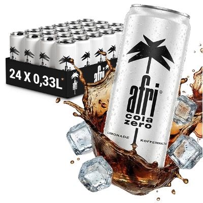 🥤 24x afri cola ohne Zucker (je 330ml) ab 14,69€ (statt 20€) – 0,61€ pro Dose