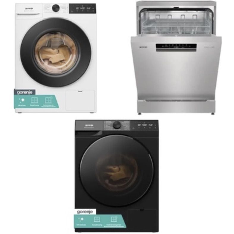 🧺 Amazon: Haushaltsgeräte von Gorenje im Sale 👉🏻 7kg Waschmaschine für 319€ (statt 379€)