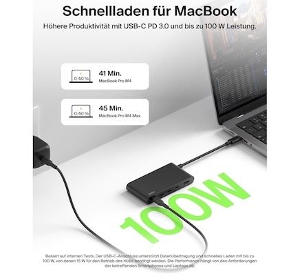 🛜 Belkin 5 in 1 USB Hub für 29,99€ (statt 37€) 🛜 Belkin 5 in 1 USB Hub für 29,99€ (statt 37€)