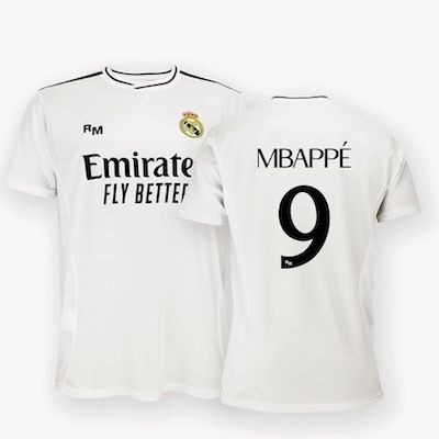 😍⚽️ Real Madrid Heimtrikot Kylian Mbappé 2024/2025 ab 25,33€ (statt 36€)