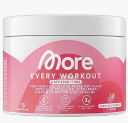 💪🏻 270g MORE Every Workout, Pink Grapefruit für 23,27€ (statt 35€)