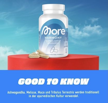 💊😌 90 Kapseln MORE Harmony für 18€ (statt 30€) 💊😌 90 Kapseln MORE Harmony für 18€ (statt 30€)