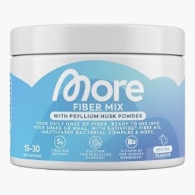 💪🏻 180g MORE Ballaststoff Mix mit Flohsamenschalen für 13,49€ (statt 20€)