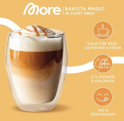 🍨 65 ml MORE Barista Zerup Vanilla für 4,27€ (statt 7€) 🍨 65 ml MORE Barista Zerup Vanilla für 4,27€ (statt 7€)