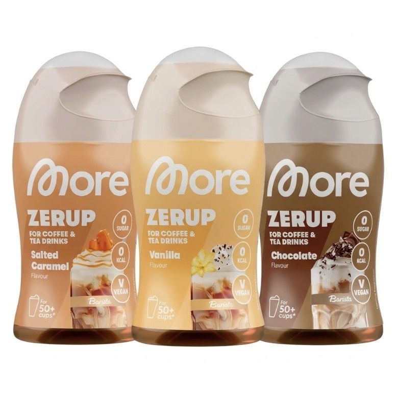 🍑 65ml MORE Zerup ab 4,27€ (statt 6€) ➡️ z.B. Salted Caramel uvm.