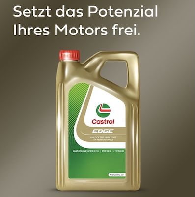 🔝🛢️ 5L Castrol EDGE 5W 30 C3 Motoröl für 42€ (statt 57€)   u.a. für MB, VW, Opel, Renault