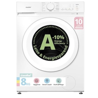 🧺 Comfee CF08EWP05W Waschmaschine mit 8kg für 256€ (statt 289€)