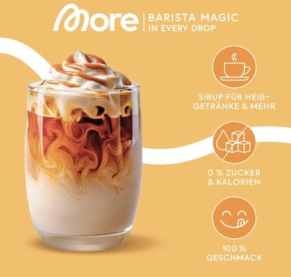 🍮 65ml MORE Barista Zerup Salted Caramel für 4,27€ (statt 7€) 🍮 65ml MORE Barista Zerup Salted Caramel für 4,27€ (statt 7€)