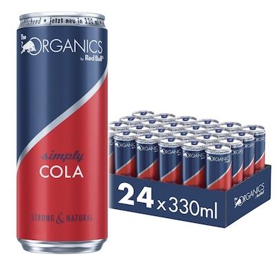 🥤 24x 0,33l Red Bull Organics Simply Cola für 24,69€ (statt 32€) – 1,03€ pro Dose