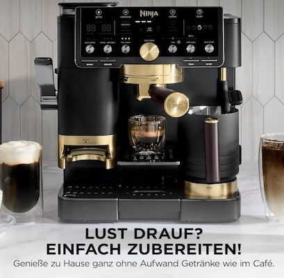 🤯⚽️☕️ Ninja Luxe Café Pro David Beckham 3-in-1-Kaffeemaschine für 600€ (statt 850€) 🤯⚽️☕️ Ninja Luxe Café Pro David Beckham 3 in 1 Kaffeemaschine für 600€ (statt 850€)