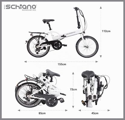 🚉🚲 F.lli Schiano E-Sky klappbares E-Bike mit 20 Zoll für 729,99€ (statt 859€) 🚉🚲 F.lli Schiano E Sky klappbares E Bike mit 20 Zoll für 729,99€ (statt 859€)