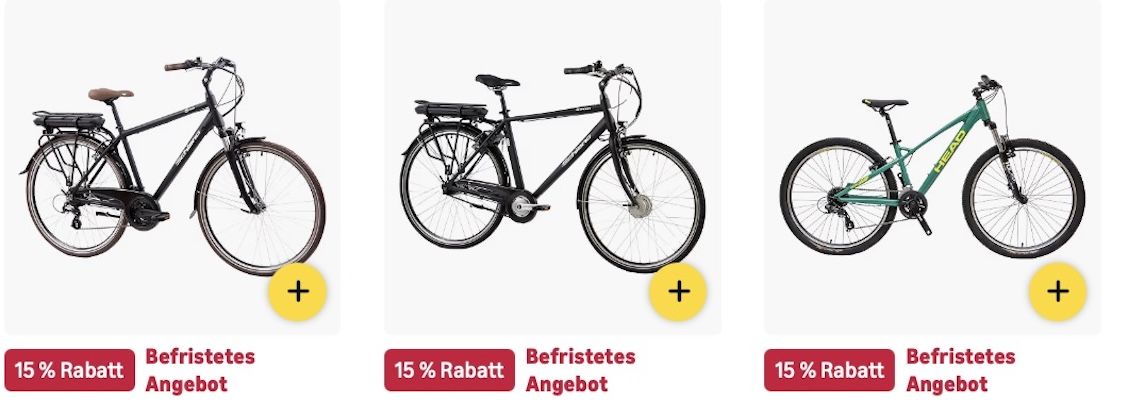 🚵🏻 Amazon: Bis zu -44% auf Fahrräder und E-Bikes z.B. 28 🚵🏻 Amazon: Bis zu 44% auf Fahrräder und E Bikes z.B. 28 F.LLI Schiano E Bike für 713€ (statt 839€)