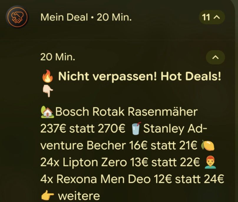 ⁉️An die Android Mein-Deal App User: Highlight Push bekommen? Bitte kommentieren! ⁉️An die Android Mein Deal App User: Highlight Push bekommen? Bitte kommentieren!