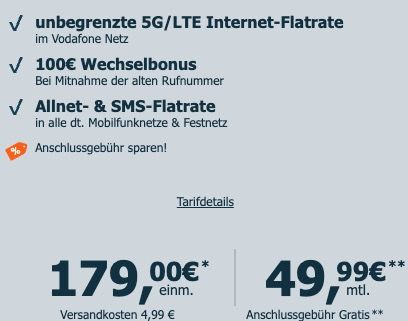 📱 Apple iPhone 17 Pro für 179€ + Vodafone Allnet unlimited 5G für 49,99€ mtl. + 100€ Bonus 📱 Apple iPhone 17 Pro für 179€ + Vodafone Allnet unlimited 5G für 49,99€ mtl. + 100€ Bonus