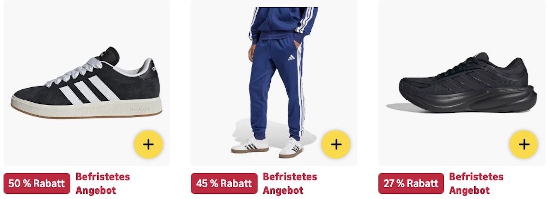 👟👕🤯 Amazon: Adidas MEGASALE mit bis  50% z.B. F1 Team Gabriel Bortoleto Kappe für 47€ (statt 55€)