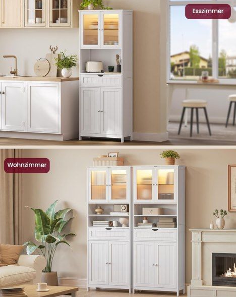 🛀 VASAGLE Badezimmerschrank mit verstellbaren Ablagen + LEDs für 84,99€ (statt 98€) 🛀 VASAGLE Badezimmerschrank mit verstellbaren Ablagen + LEDs für 84,99€ (statt 98€)