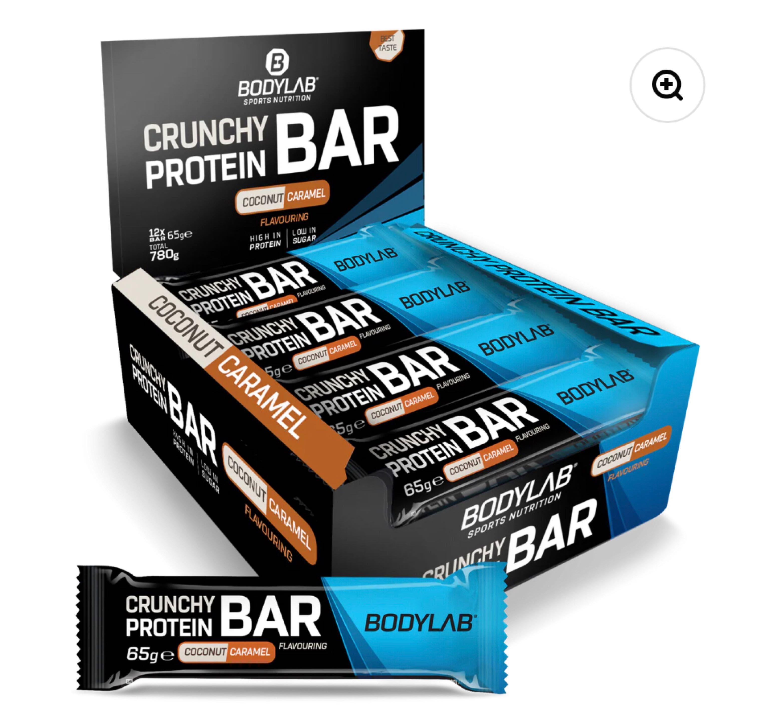 Crunchy Protein Bar Deluxe (12x65g)   verschiedene Sorten
