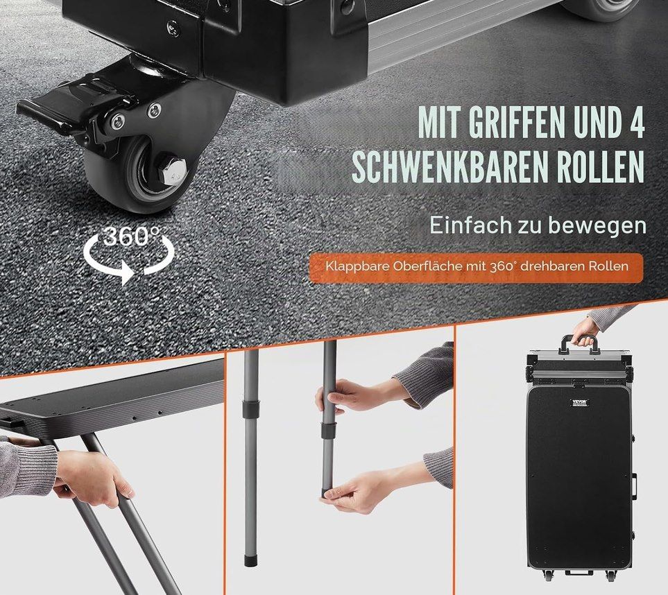 💄💅VEVOR Professioneller Kosmetikkoffer aus Aluminium mit Werkbank für 191€ (statt 225€) 💄💅VEVOR Professioneller Kosmetikkoffer aus Aluminium mit Werkbank für 191€ (statt 225€)